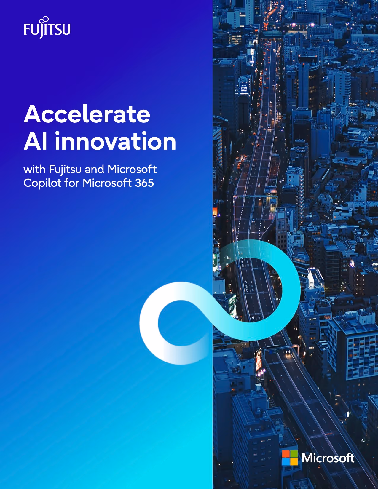 cover for the Fujitsu ebook with Microsoft cobranding