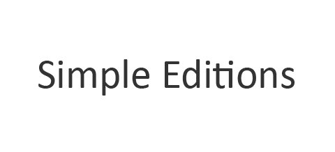 Simple Editions