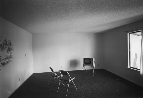 TV & Folding Chairs, 1971 (Suburbia)