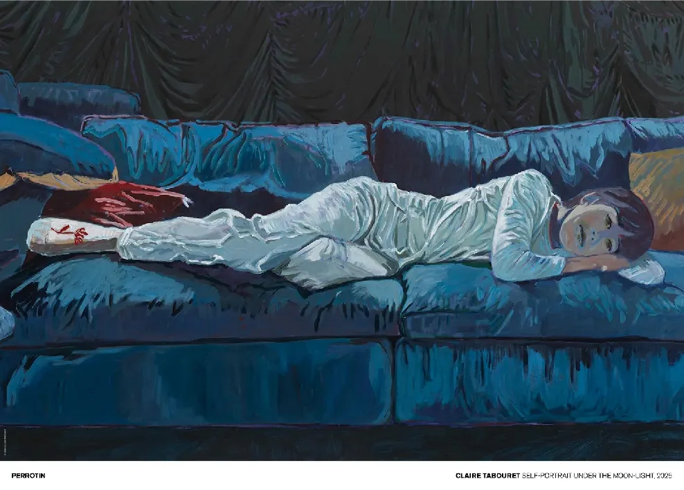 Claire Tabouret, Self Portrait Under the Moonlight