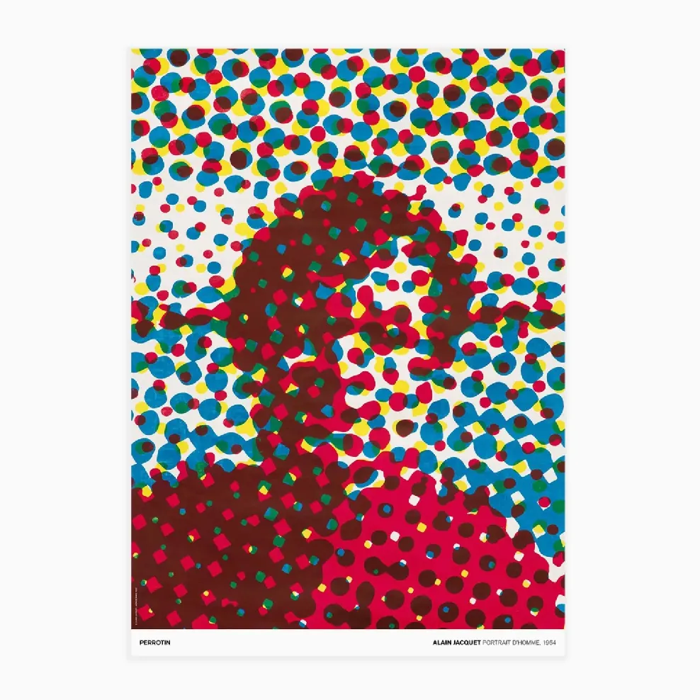 Jacquet, Portrait d'Homme, 1964