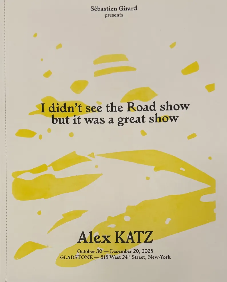 I did not see the Roadshow