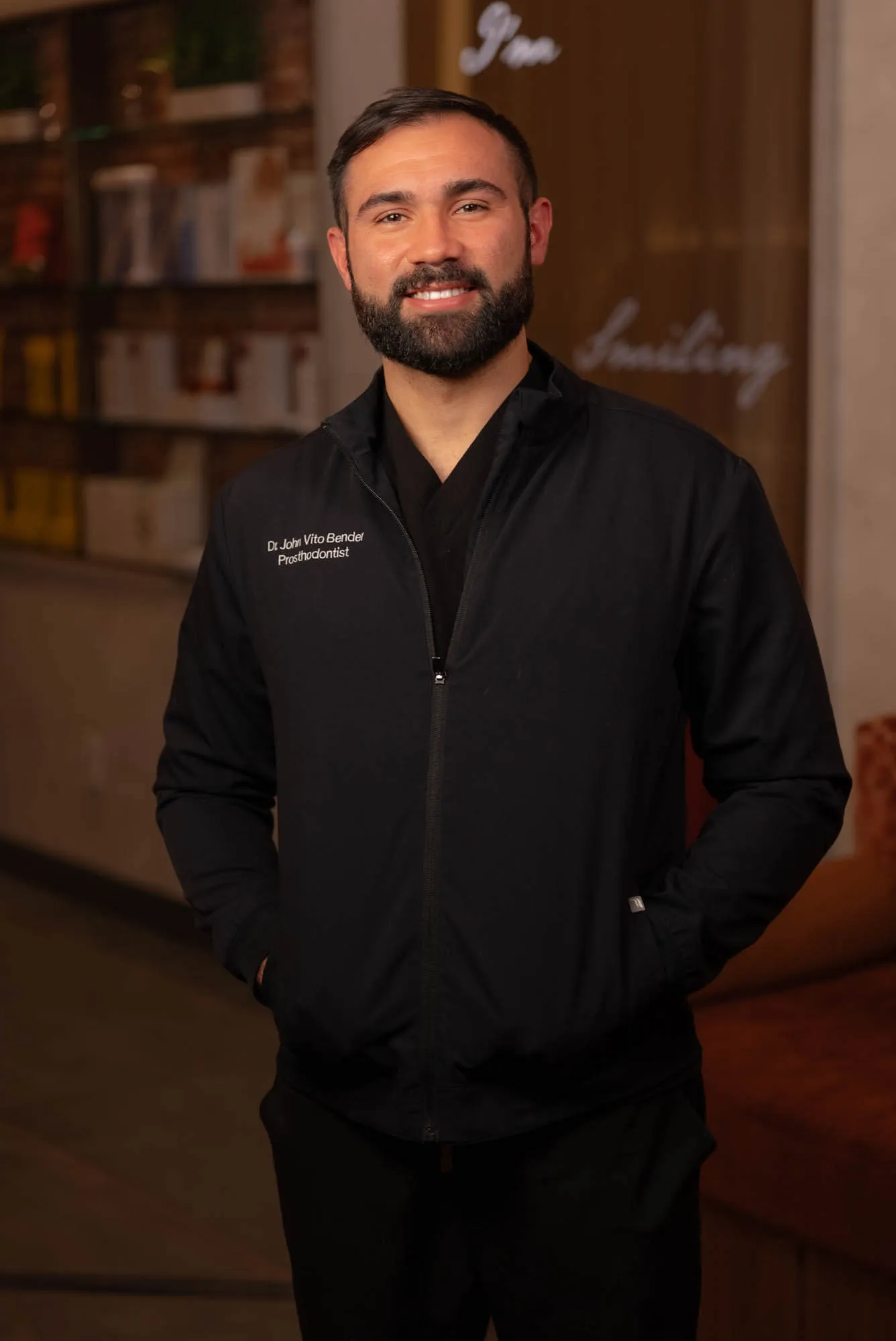 Dr. John Bender, prosthodontics and implant surgery at Smile House