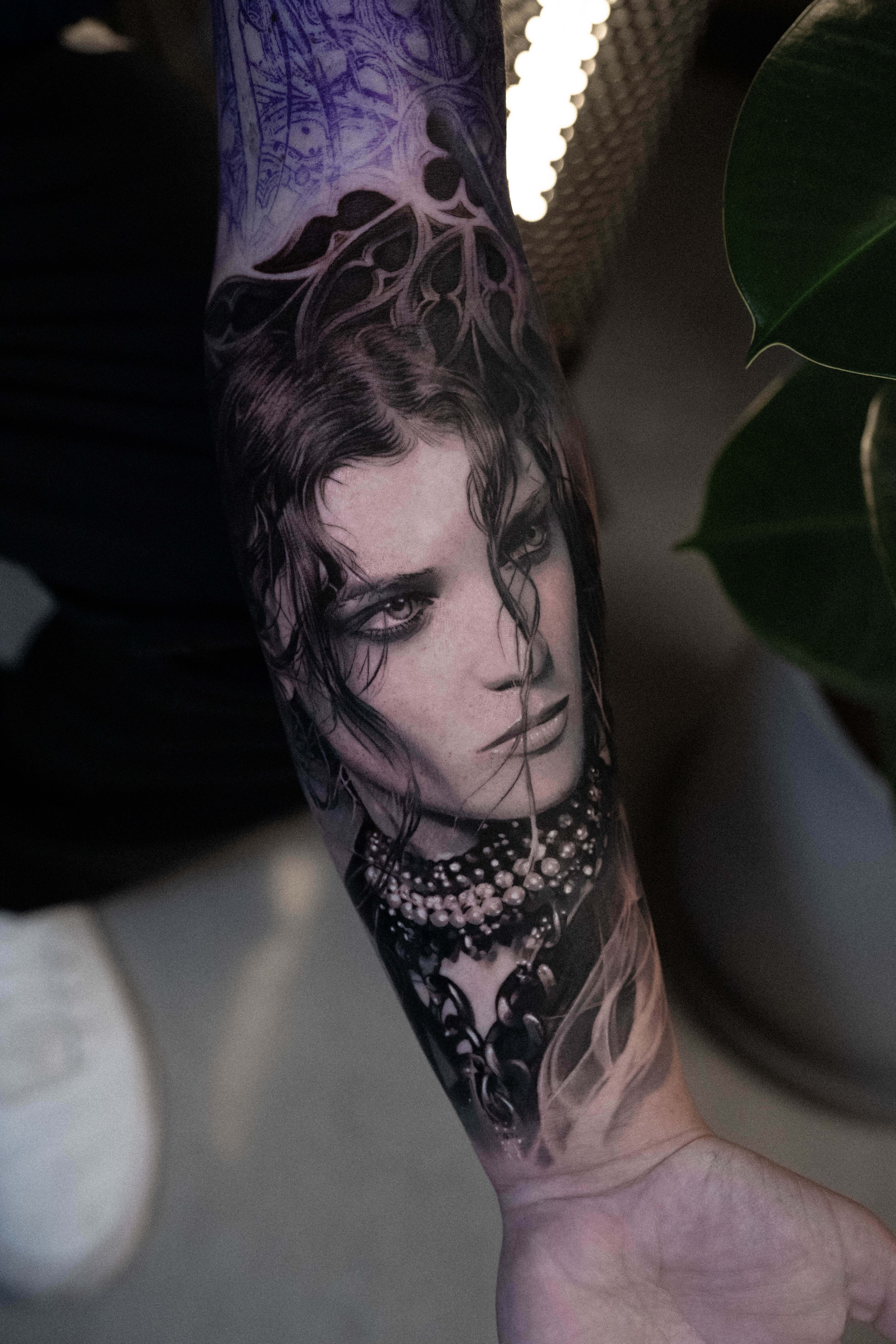 Realism tattoo full arm sleeve — Monolith Studio Brooklyn