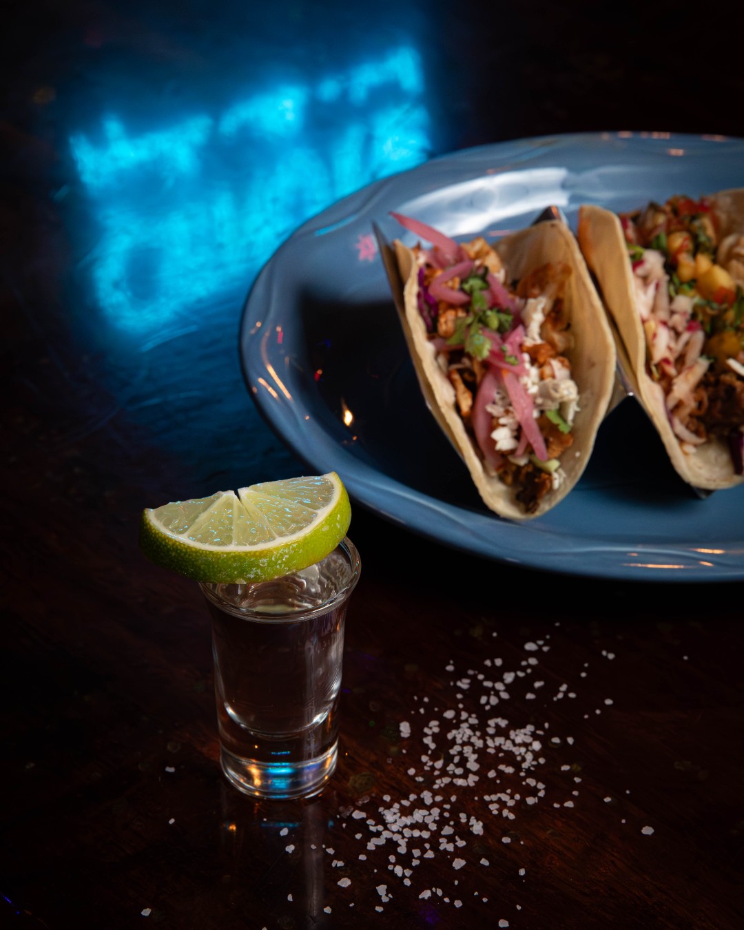 Tacos, tequila, and a whole lotta vibe. 🌮🥃✨