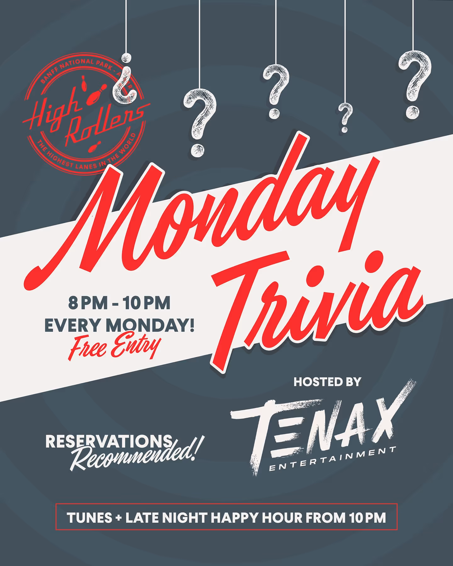 CALLING ALL TRIVIA BUFFS 🧠🍻 Monday Night Trivia with @beatsbytenax is kicking off this Monday July 7th from 8-10pm! Grab your winning crew and book a table at the link in bio!