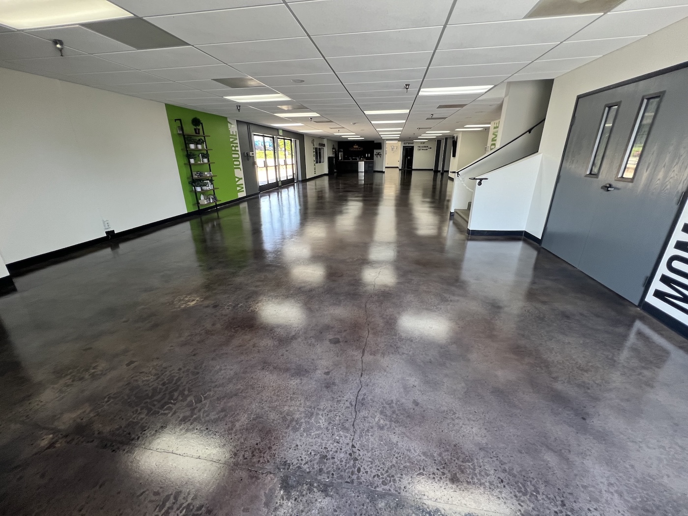 concrete flooring