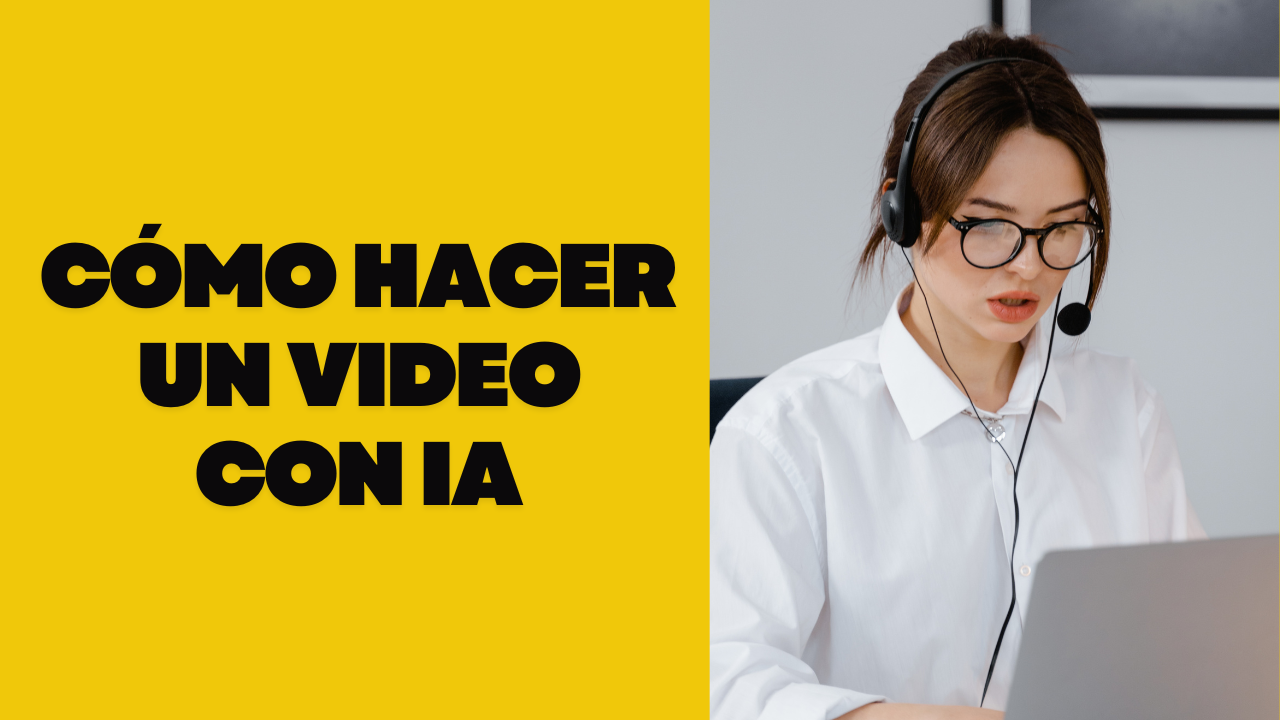 Como hacer un video con ia