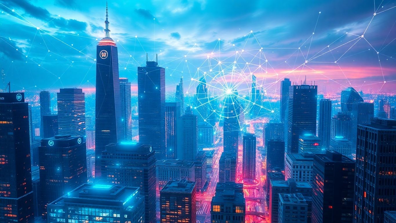 Inteligencia artificial transformando finanzas y comercio.