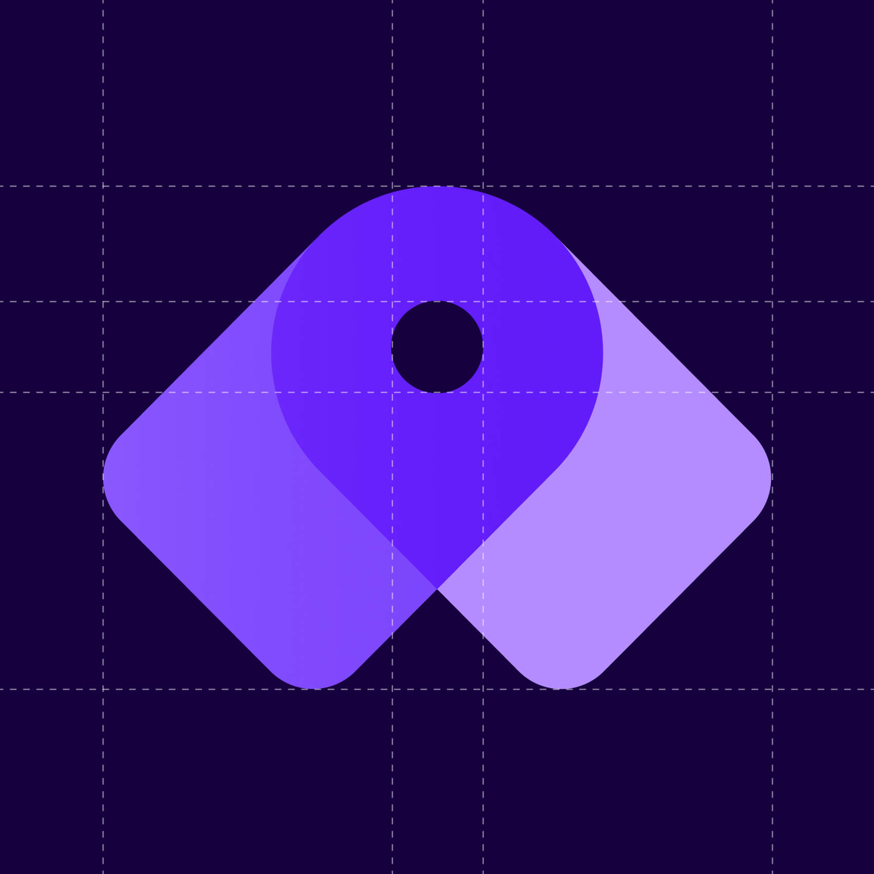 Flagship brand icon set showing the refreshed identity for the retail-tech platform