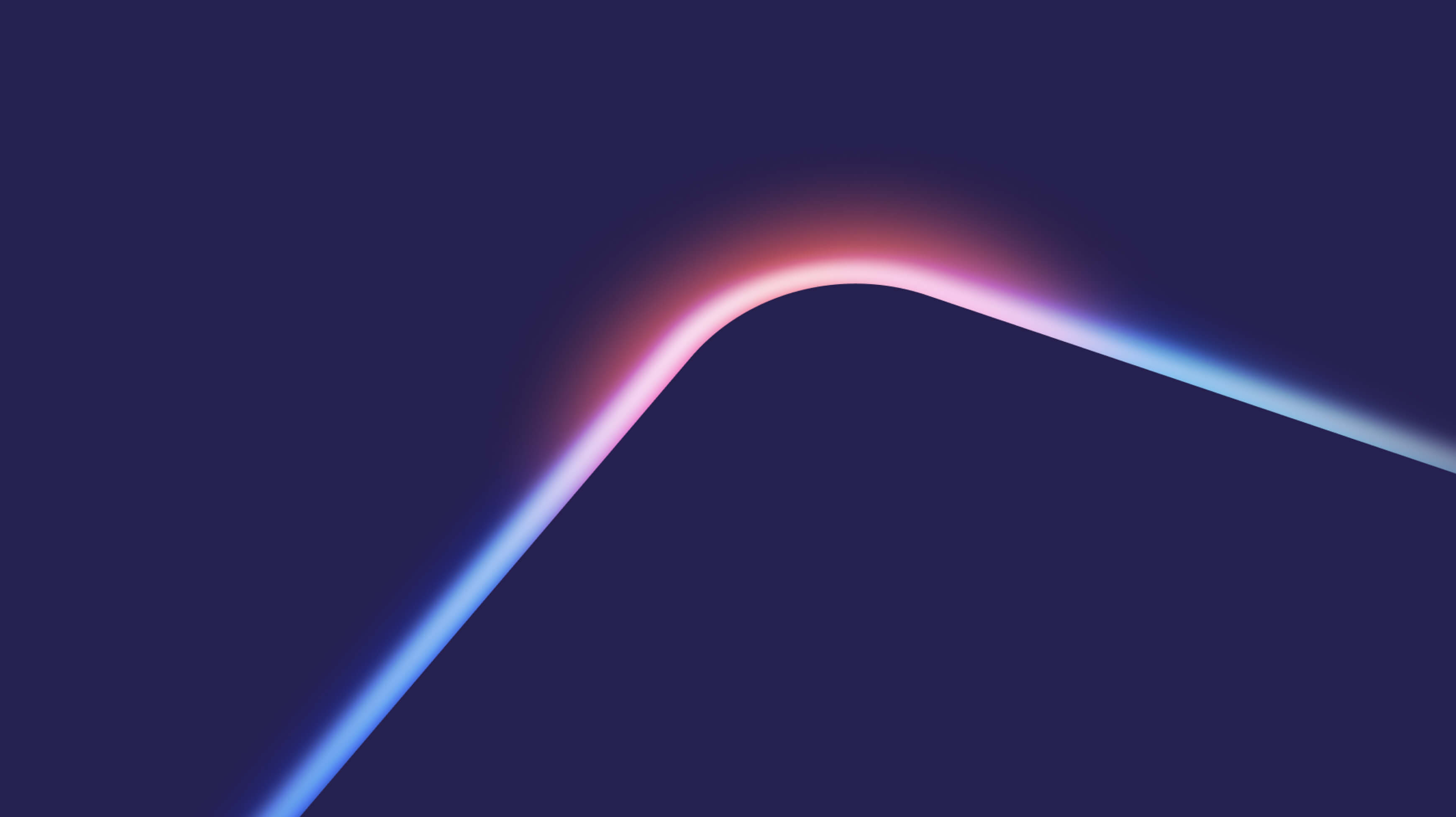 PropHero brand asset showing the HeroBeam curve applied as a corner graphic device