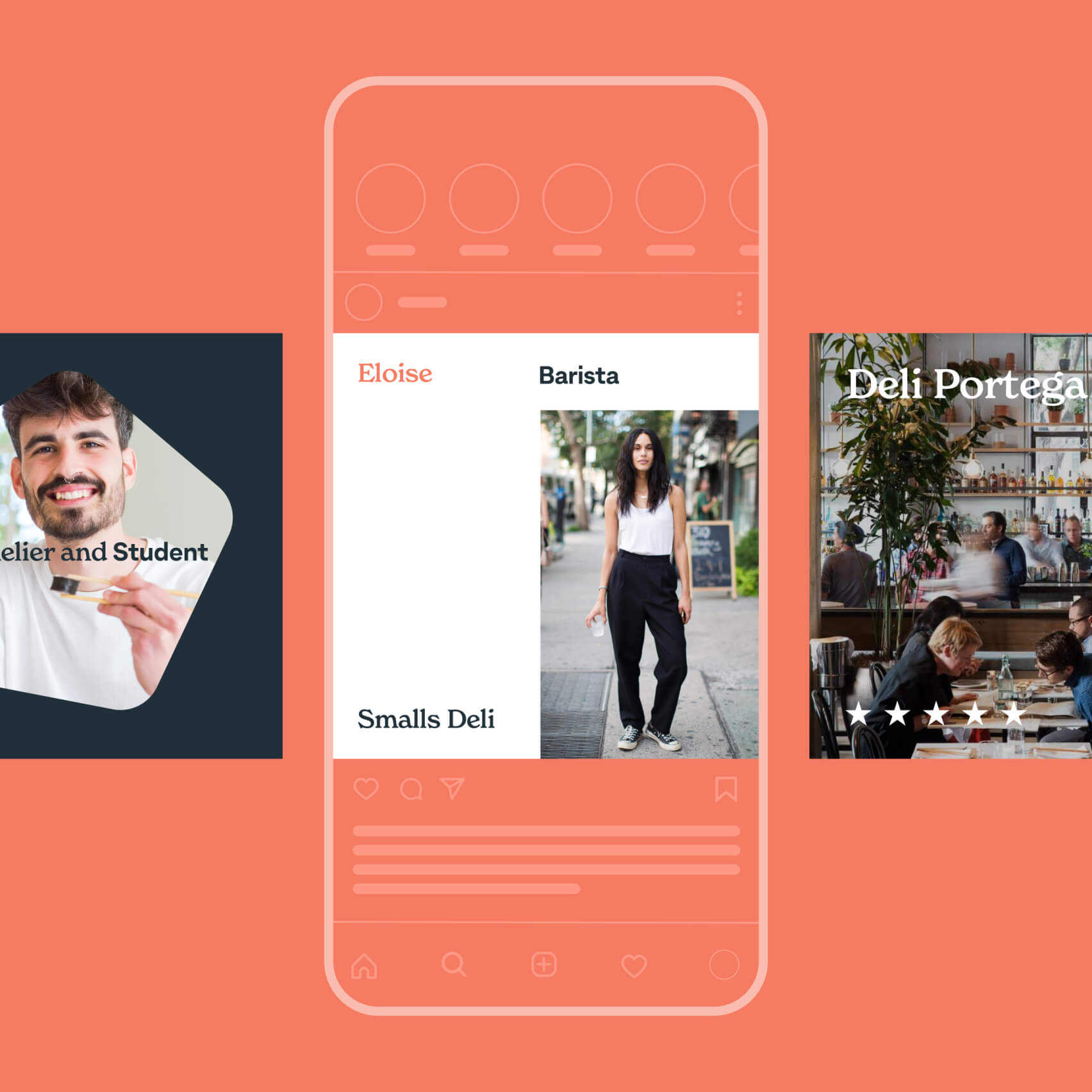Sven Instagram feed mockup showing the youthful digital-native brand applied to social