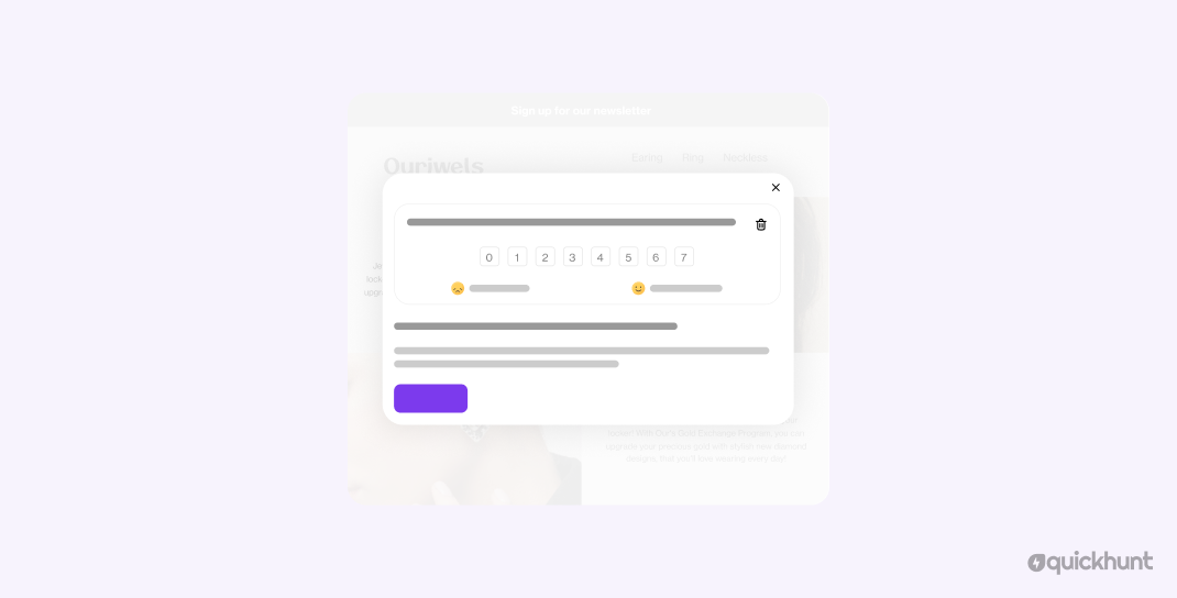 surveys Types of In-App Messages