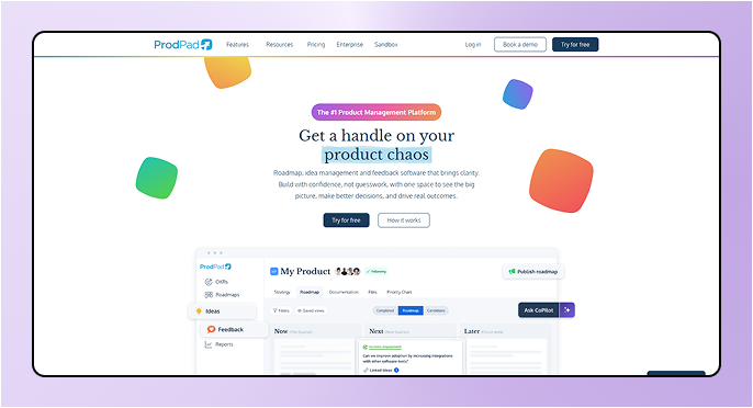 ProdPad Product Roadmap Tools