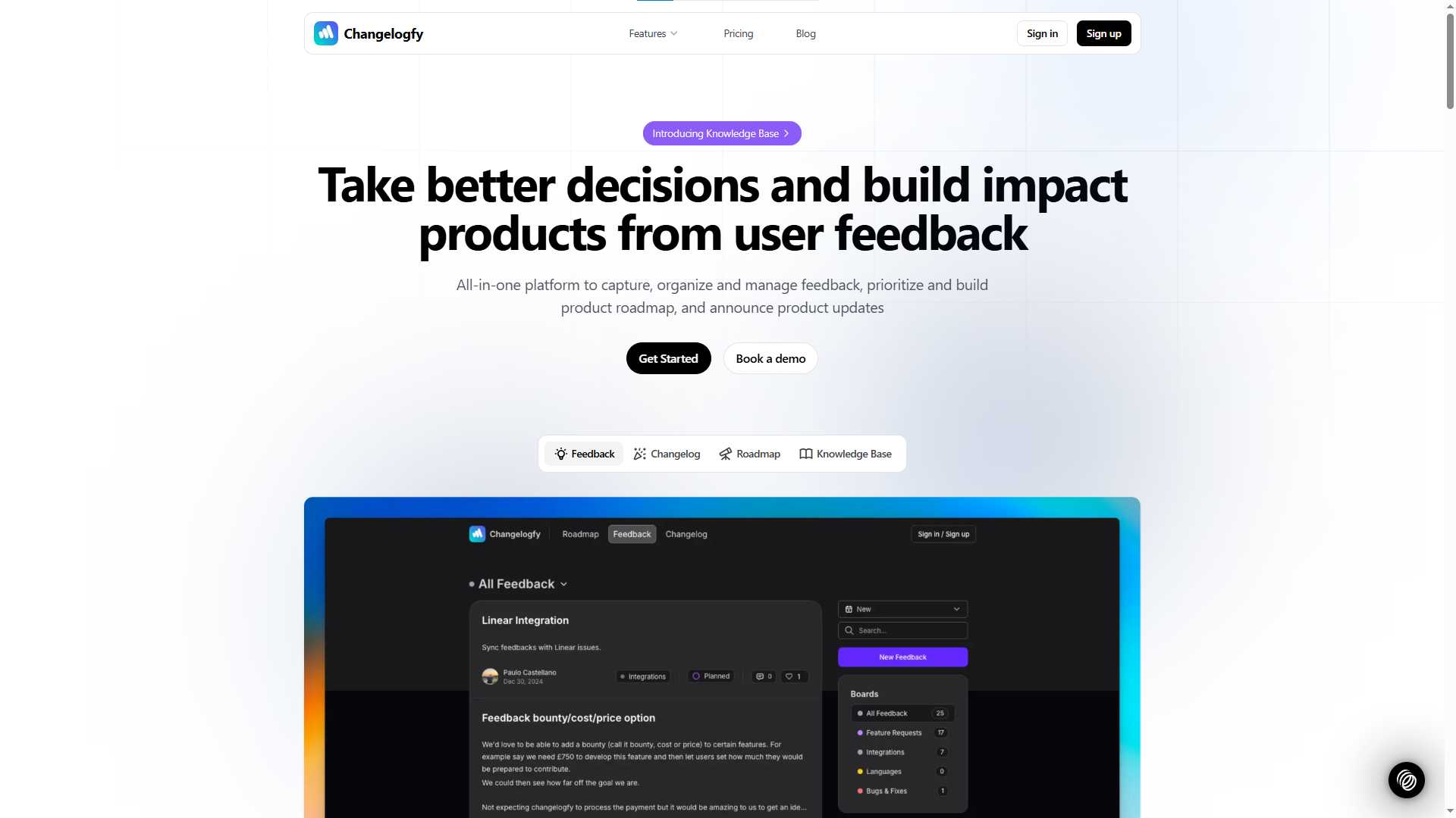 changelogfy changelog tool
