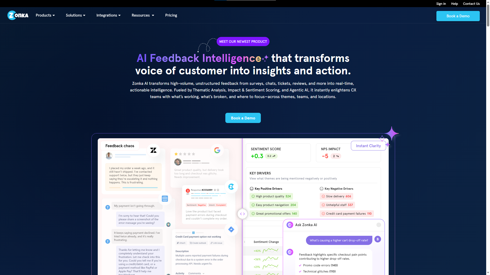 Zonka Feedback product feedback tool