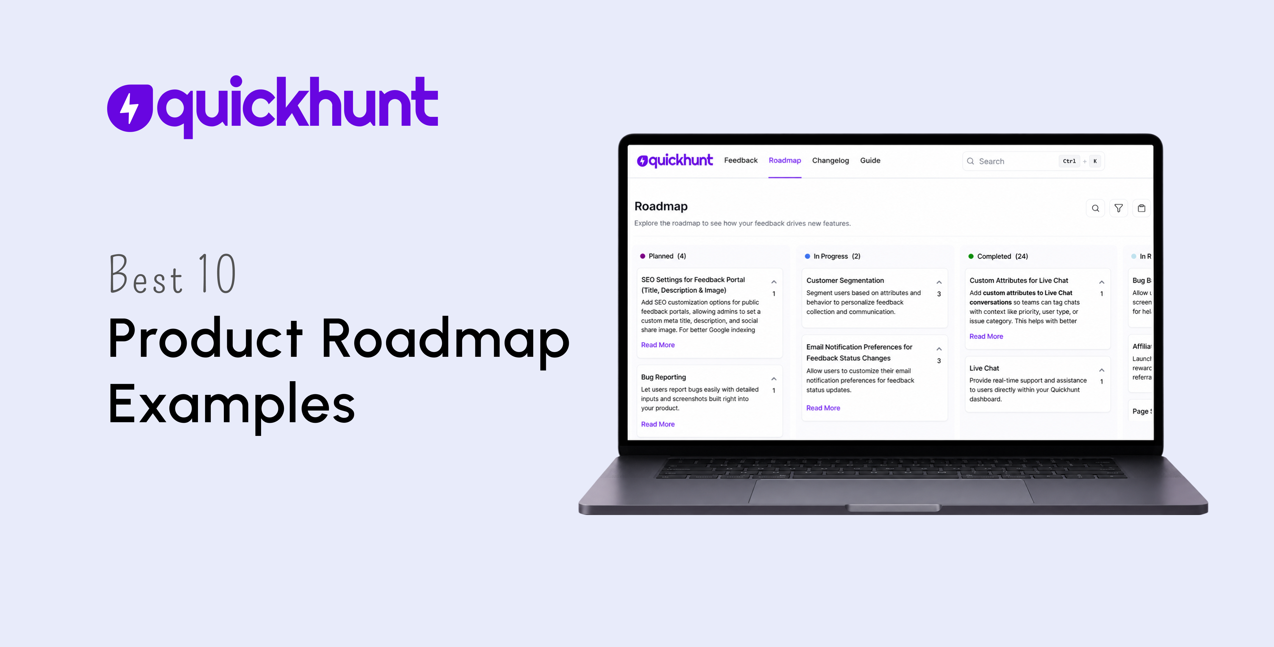 Best 10 Product Roadmap Examples to Help Product Teams Plan Better