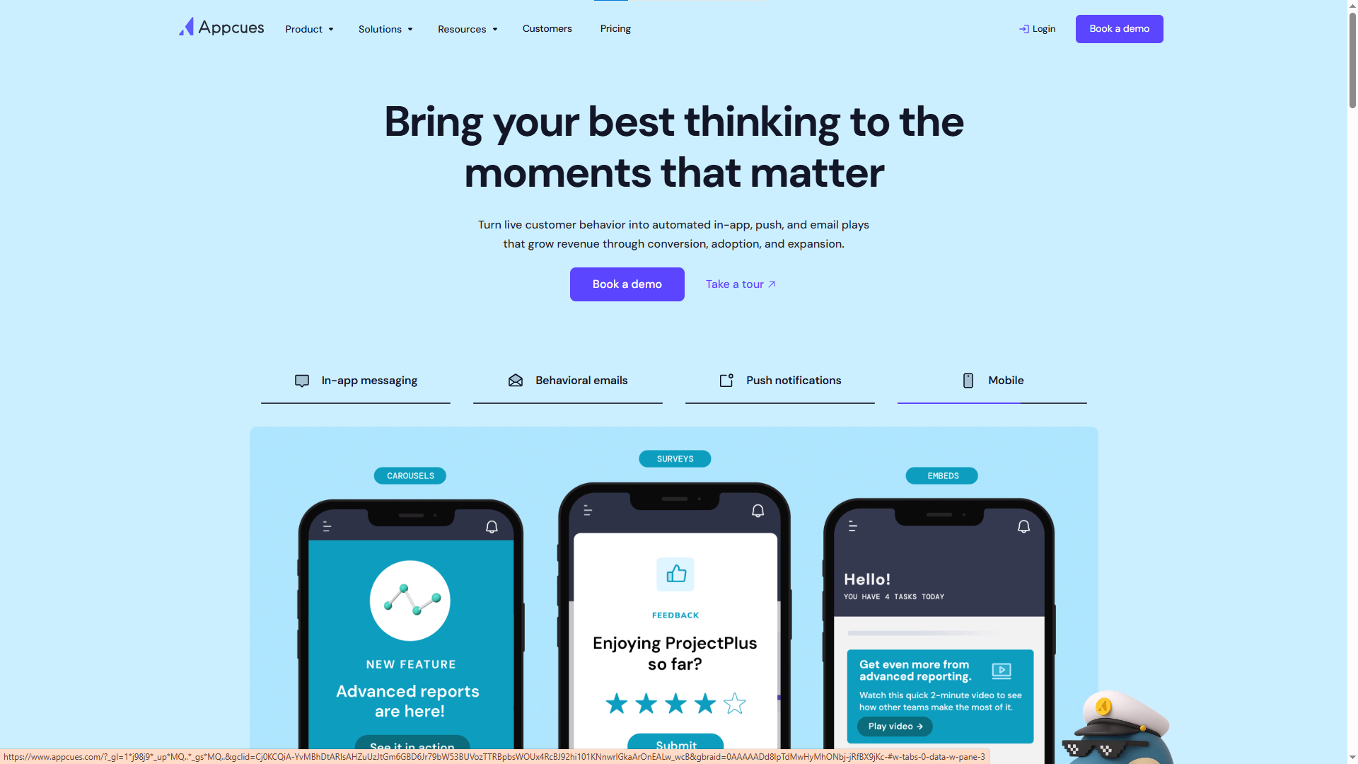 Appcues Pendo alternatives