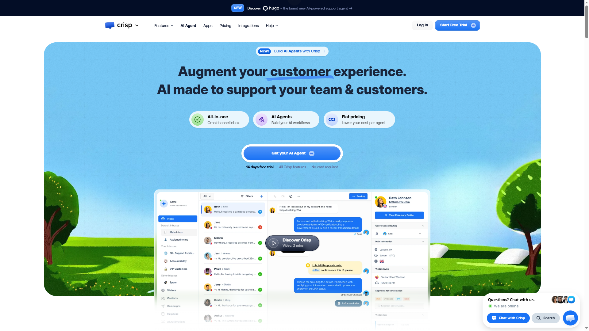 Crisp LiveChat Alternatives