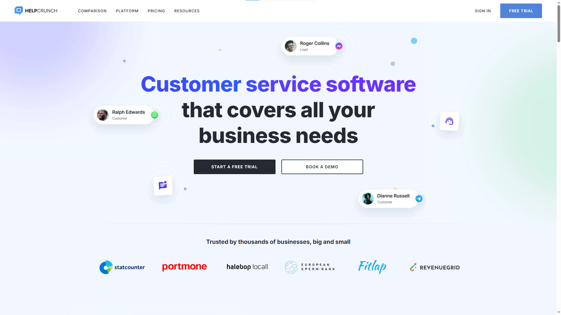 helpcrunch LiveChat Alternatives