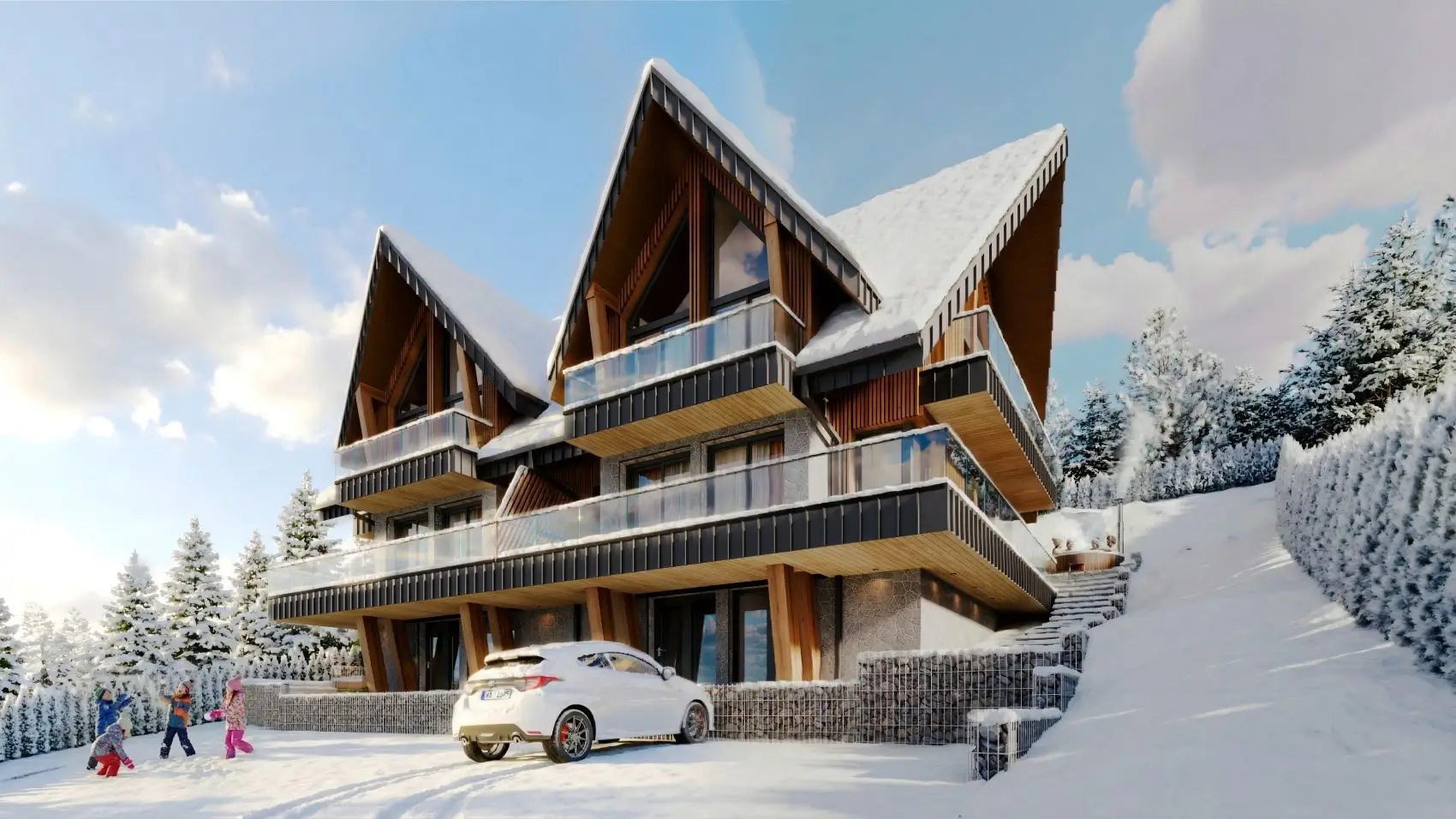 Apartamenty Tatrzańska Residence – budynek premium z lokalami o pełnej własności w Bukowinie Tatrzańskiej