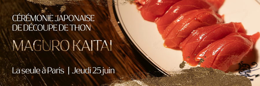 Cérémonie japonaise de découpe de thon - Jeudi 25 juin