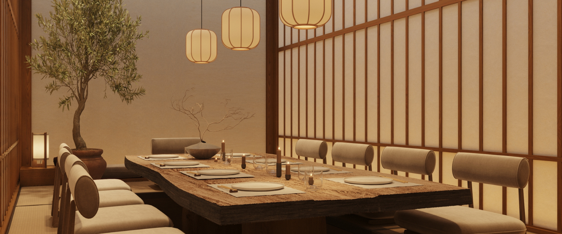 Chic light-filled dining space at Uni Paris