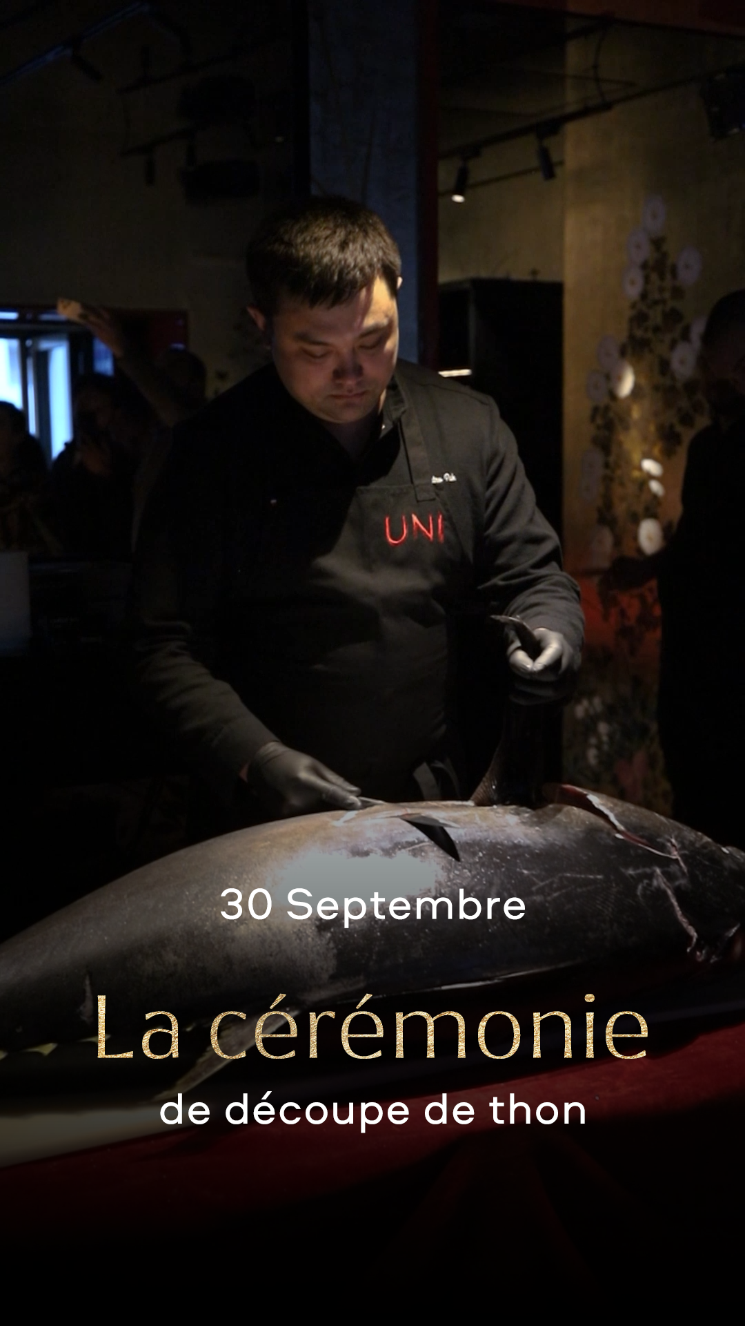 Tuna Cutting Ceremony at UNI Paris