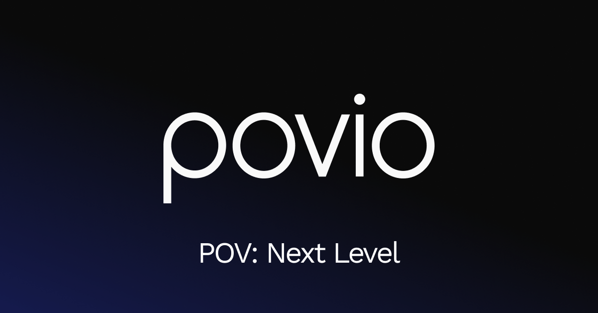 Expert Software Development & Design Povio logo