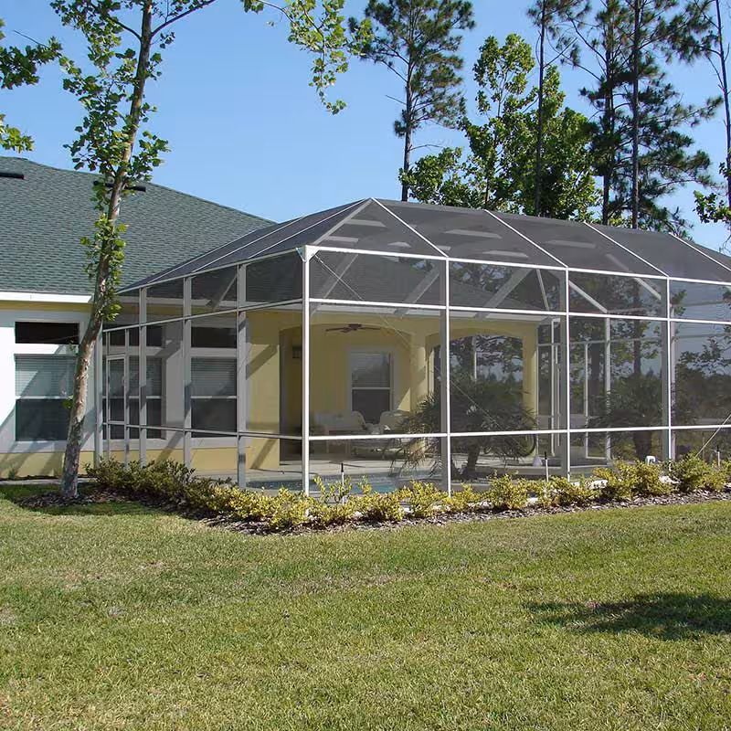 garden room extension with large back yard