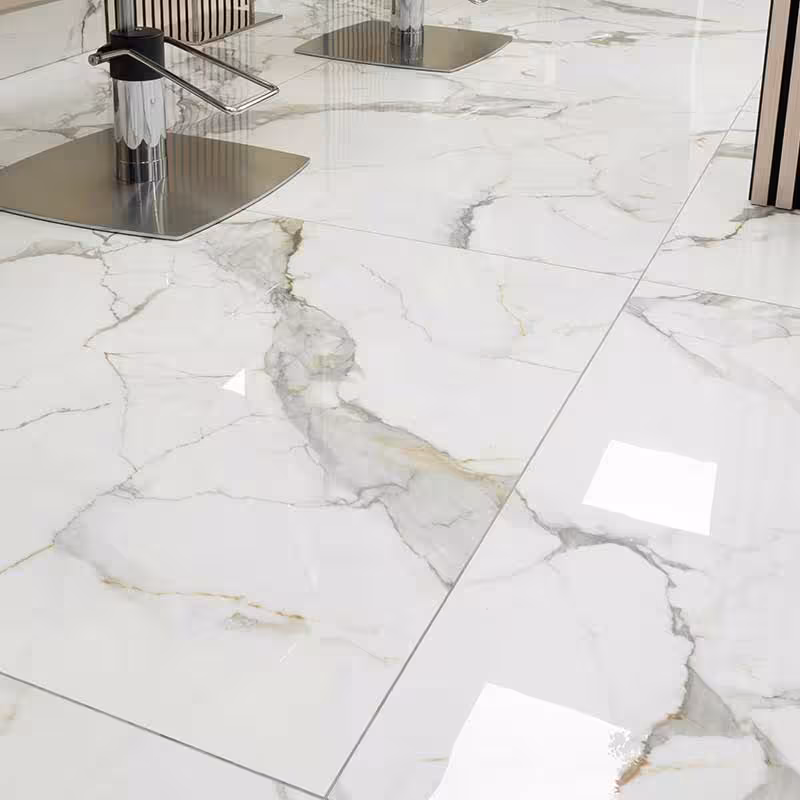 large tiling floor in a commercial property