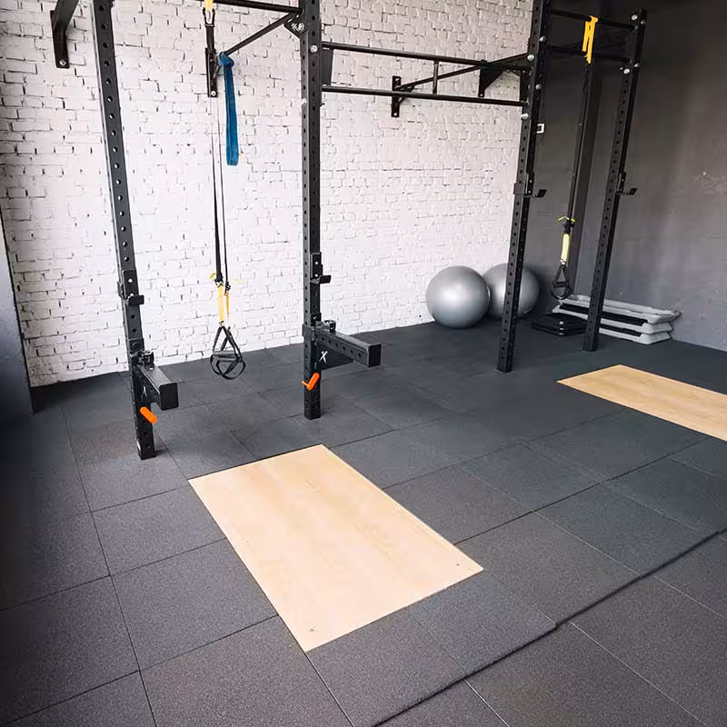 new monkey bars area in gym