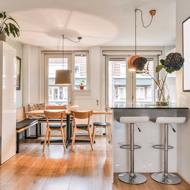 fully converted hmo kitchen area