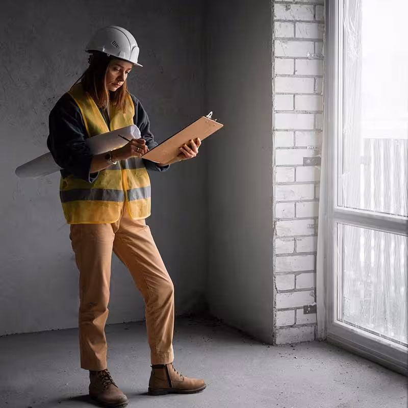 structural engineer assessing property in london