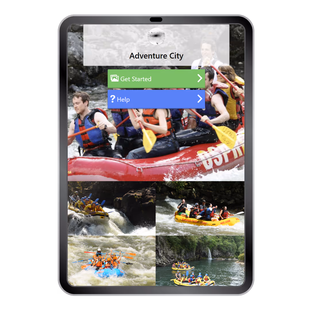 Tablet-based Photo/Video Sales Kiosk