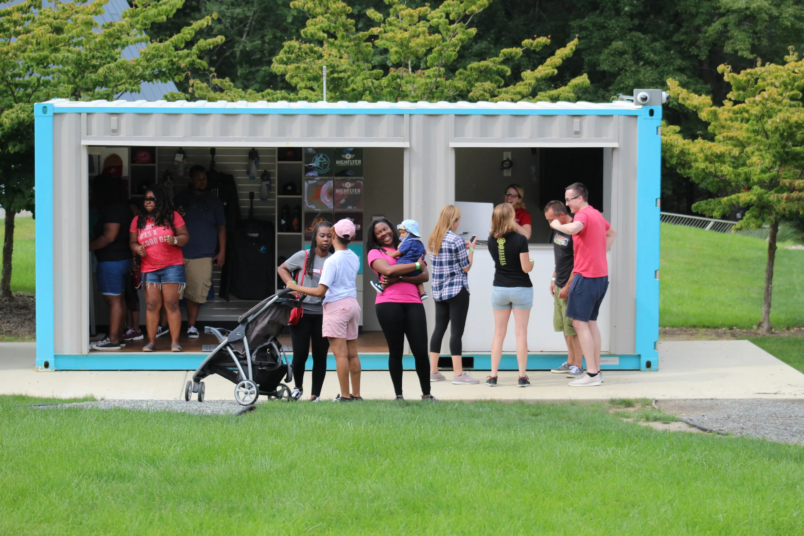 Gift shop with a modern open vibe that keeps lines flowing