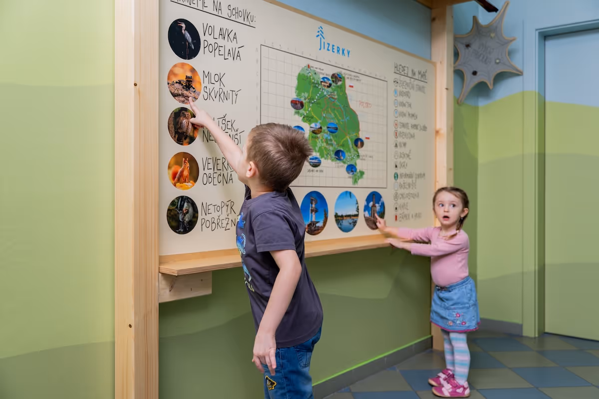 dětská expozice v IQ landia