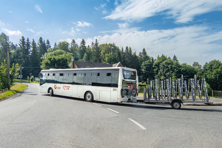 Sezónní turistické linky a linky s přepravou jízdních kol 2025
