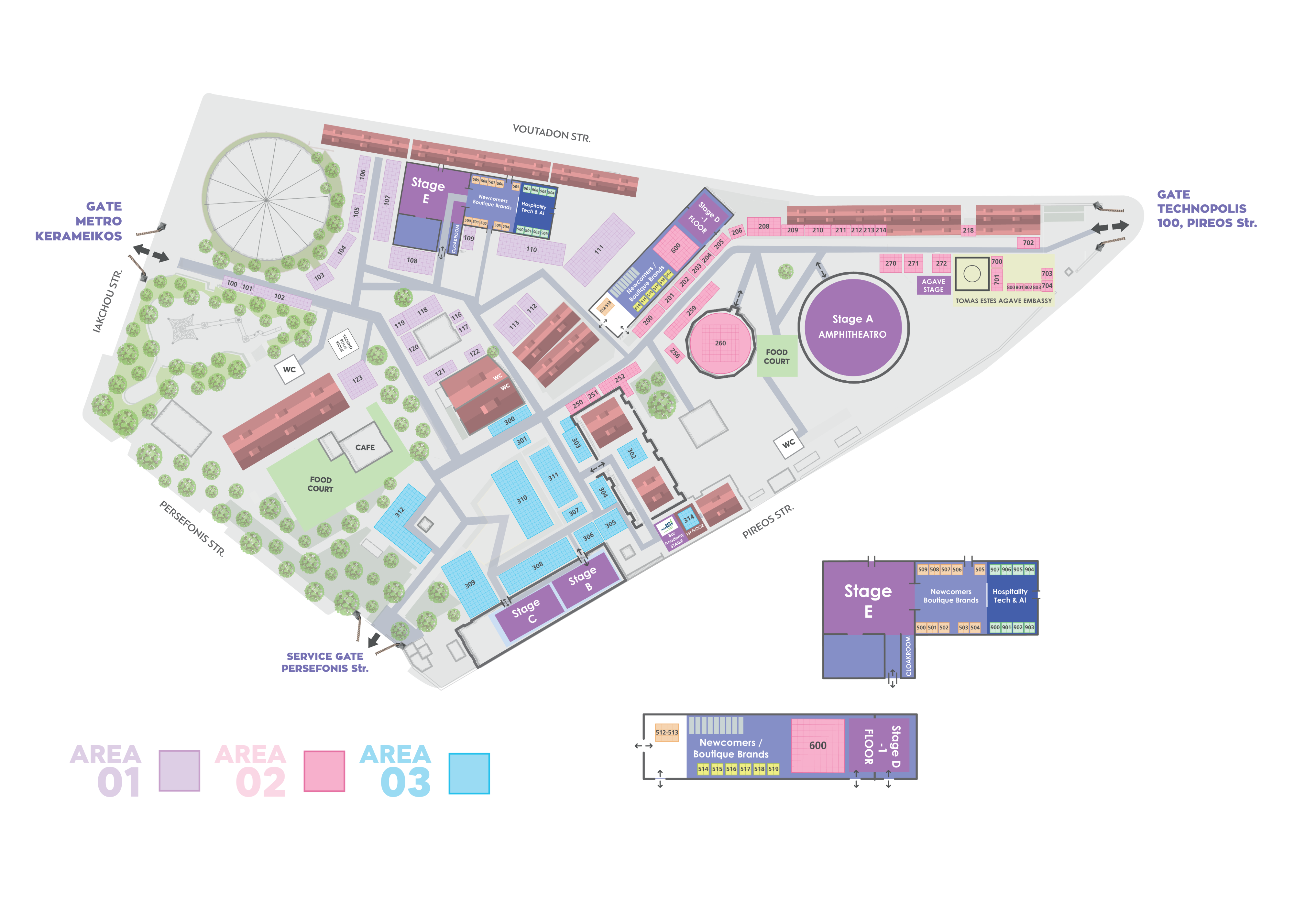 Athens Bar Show 2026 map and stand plan