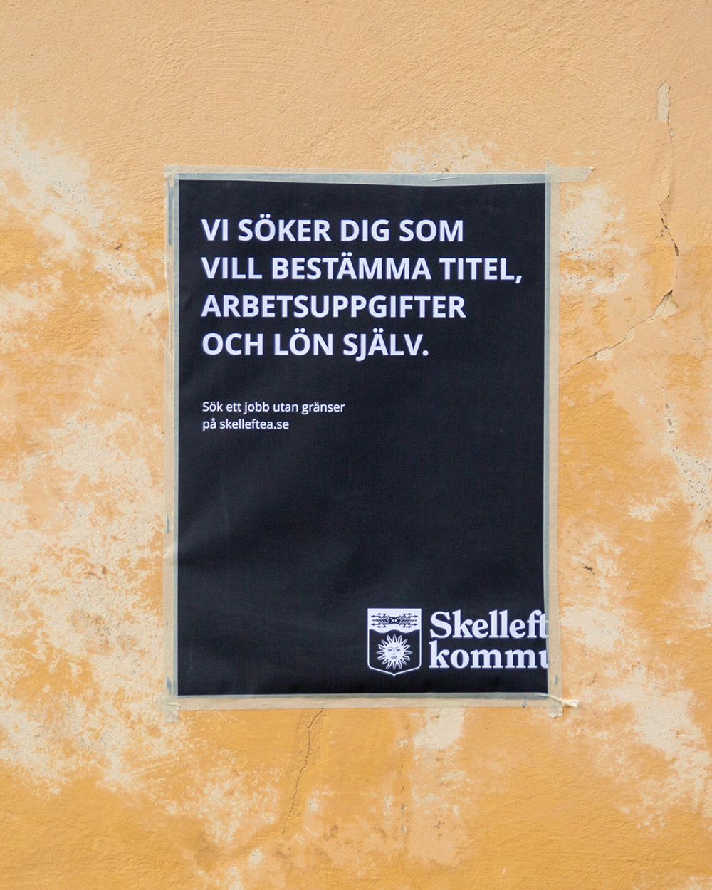 A job without limits campaign for Skellefteå by Kid Collective
