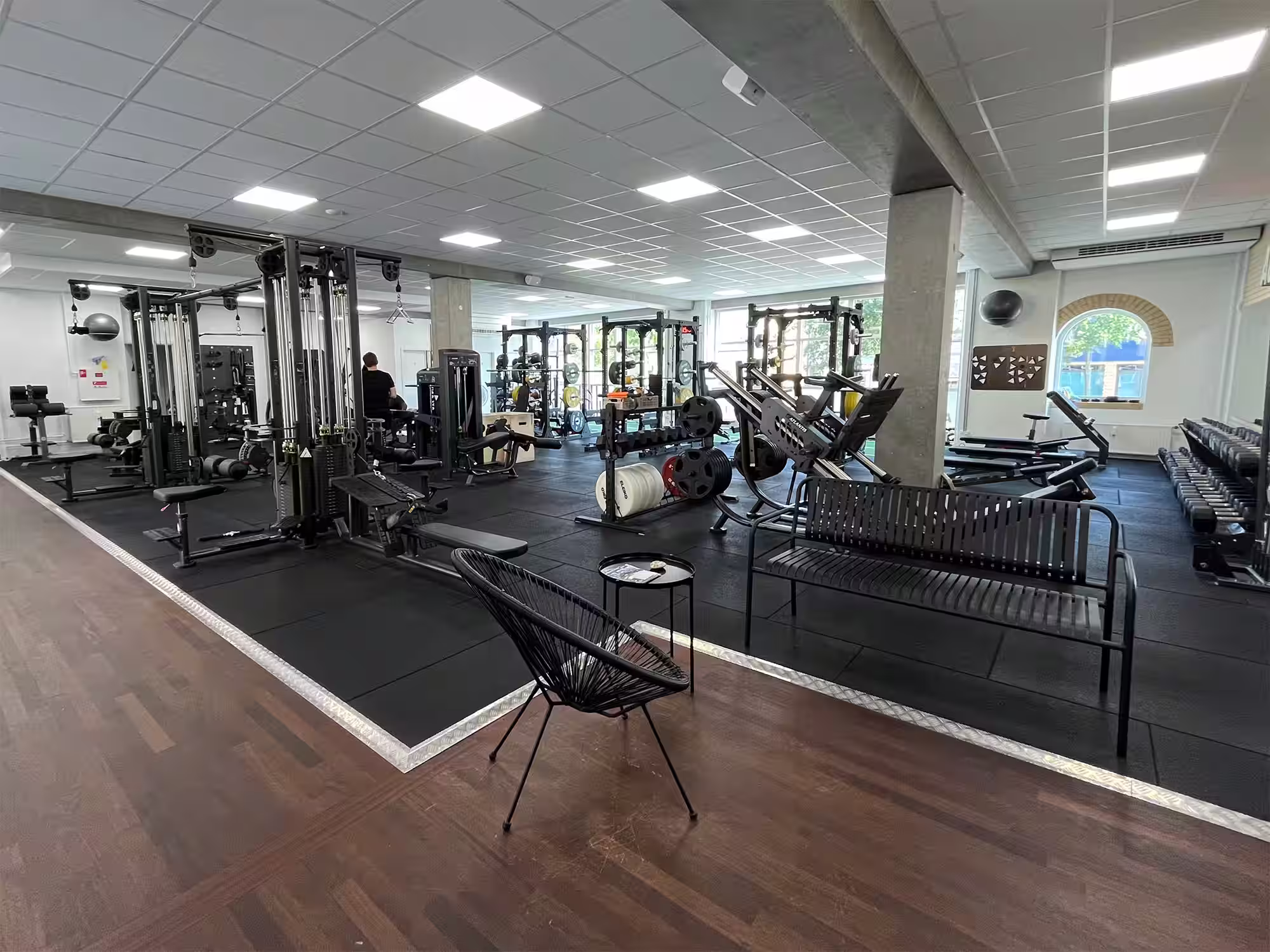 Omklædningsfaciliteter hos LøberLab Aarhus