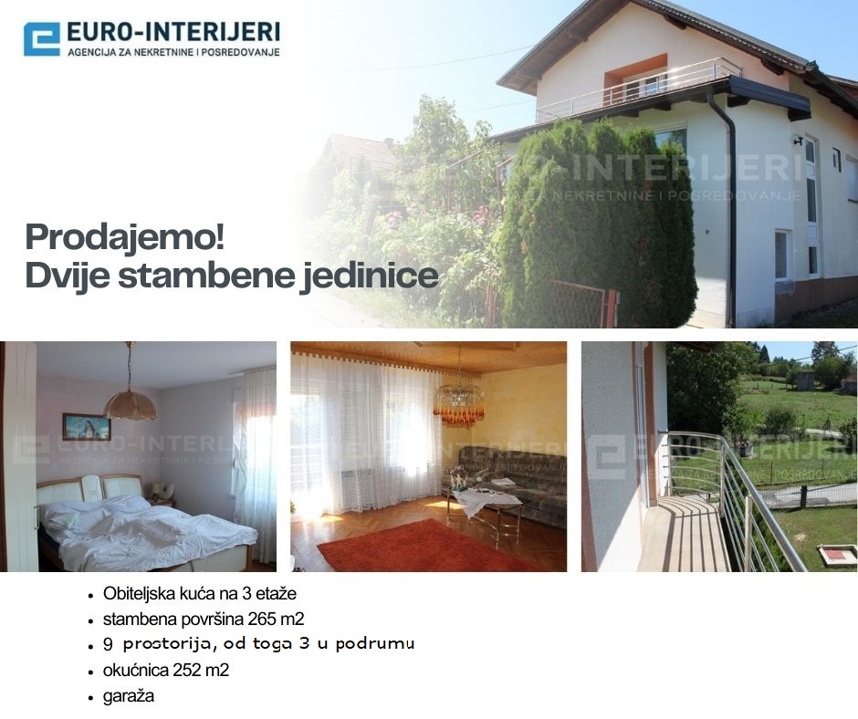 Obiteljska kuća u Jakovlju. Uredna i održavana kuća kao i okućnica.