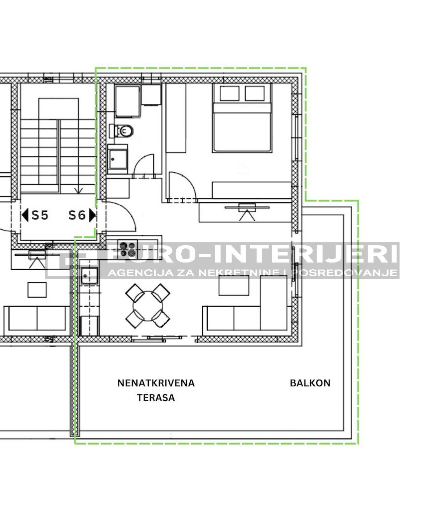 Novogradnja Kustošija 51,14 m², dvosoban, 2. kat, BEZ PROVIZIJE!