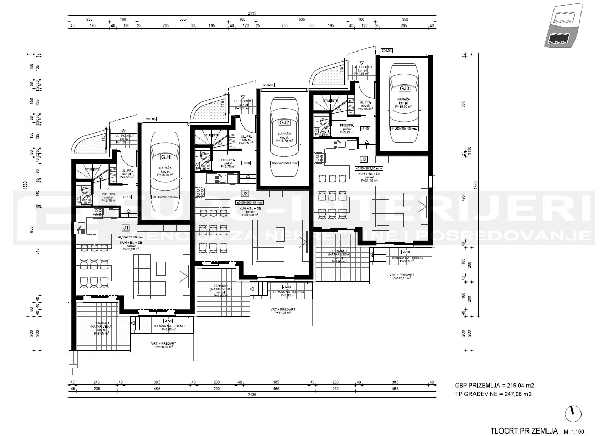 Građevinsko zemljište Perjavica s projektom, 1.705 m2