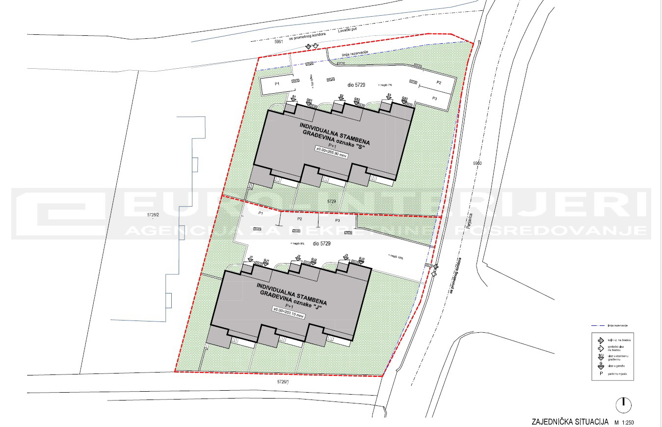 Građevinsko zemljište Perjavica s projektom, 1.705 m2