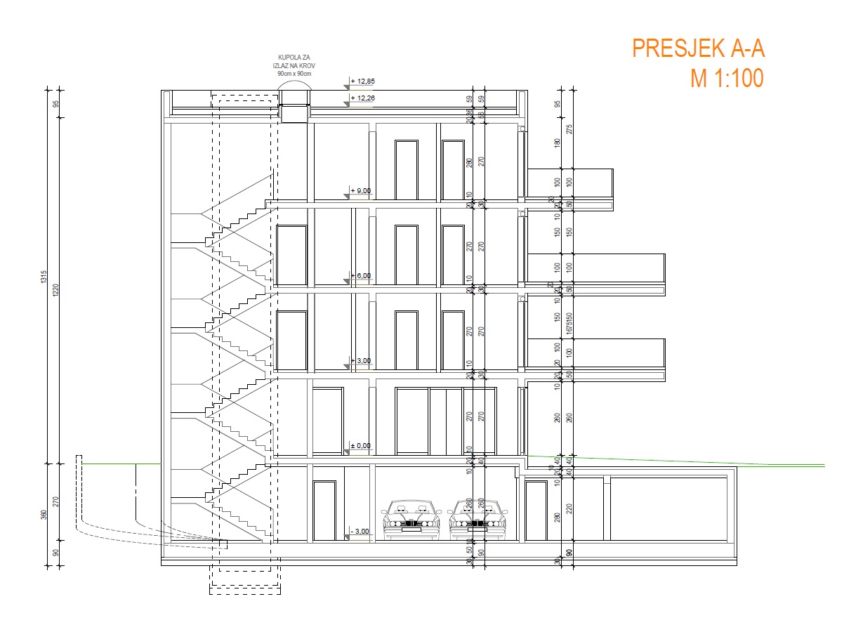 Stan u Zagrebu, Stenjevec, četverosoban 153.34 m2, 2. kat novogradnja