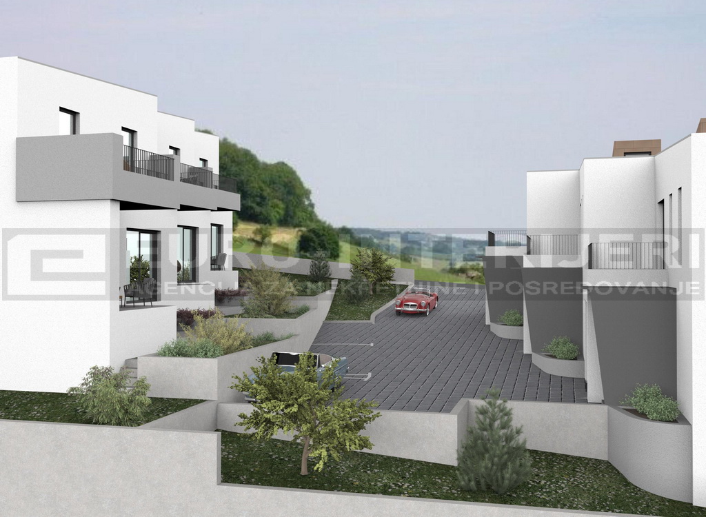 Kuća u nizu u Zagrebu, Perjavica, 125.76 m2, novogradnja bez provizije