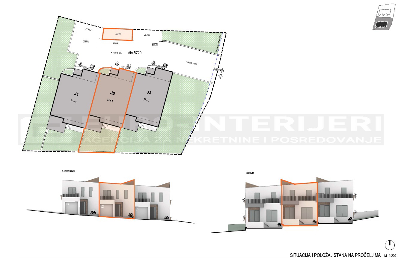 Kuća u nizu Zagreb, Perjavica, 118,29 m2, novogradnja bez provizije!