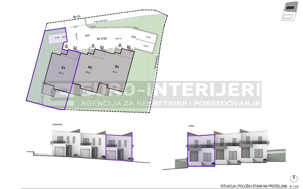 Kuća u nizu u Zagrebu, Perjavica, 125.76 m2, novogradnja bez provizije