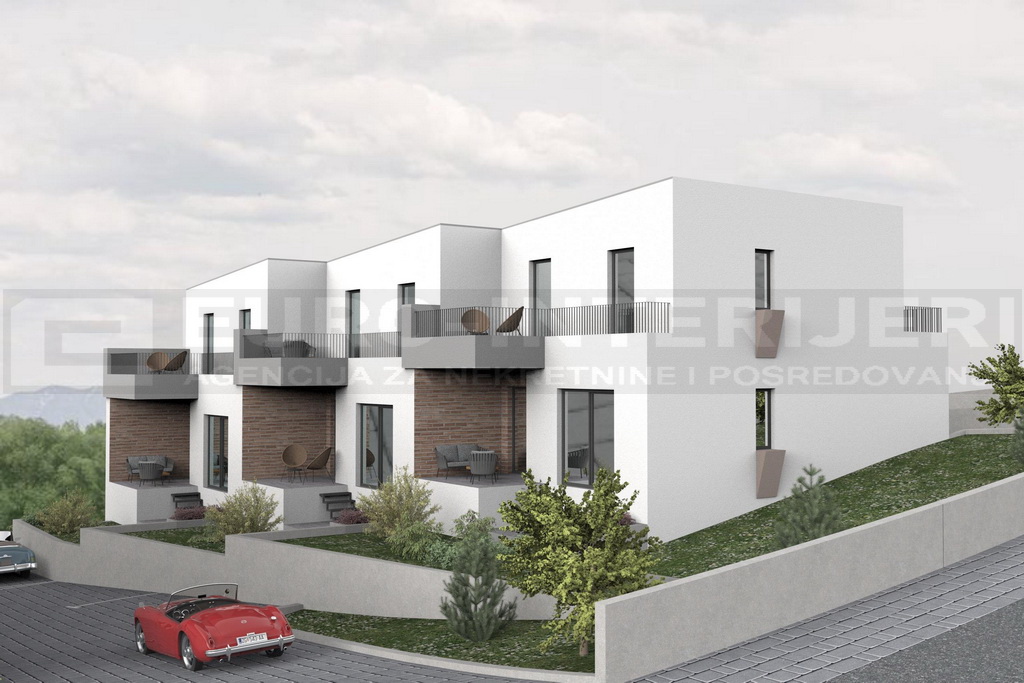 Kuća u nizu u Zagrebu, Perjavica, 125.76 m2, novogradnja bez provizije
